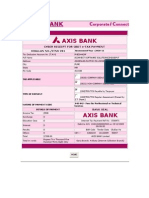 cbdt e-payment request form axis bank